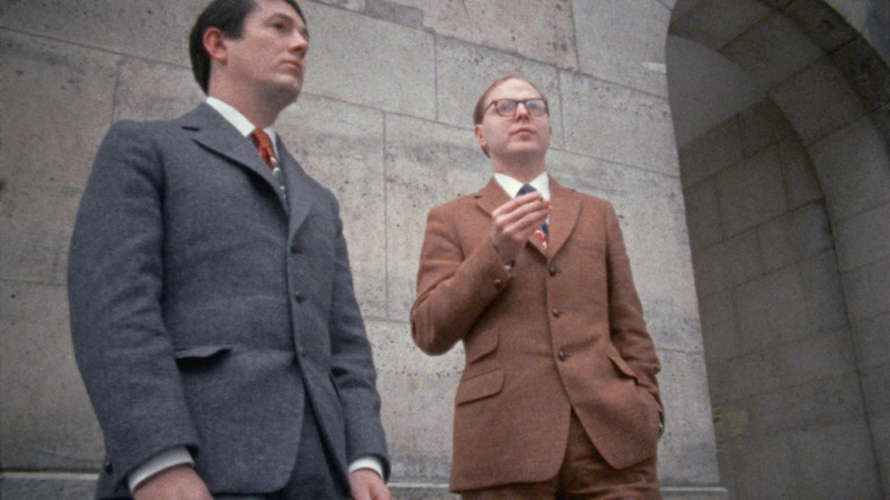 Gilbert and George 1975 movie scene