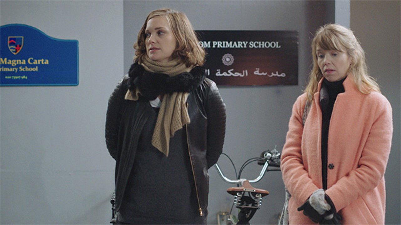 Off the Page: School Gate 2014 movie scene