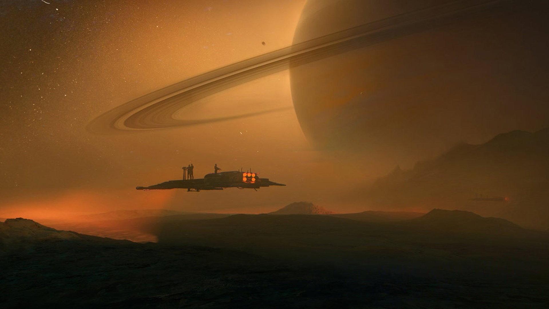 Last Call for Titan 2017 movie scene