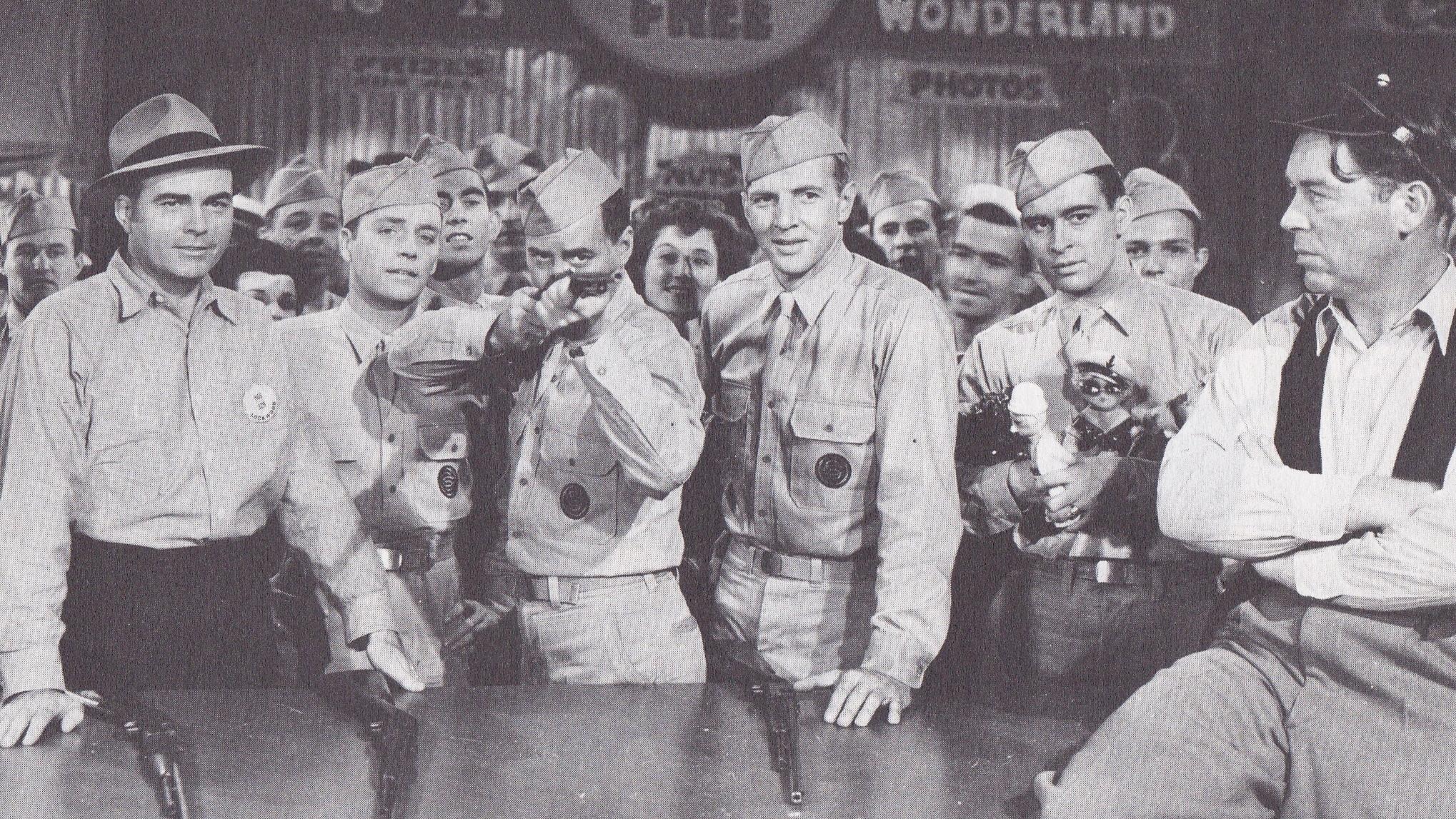 There's Something About a Soldier 1943 movie scene