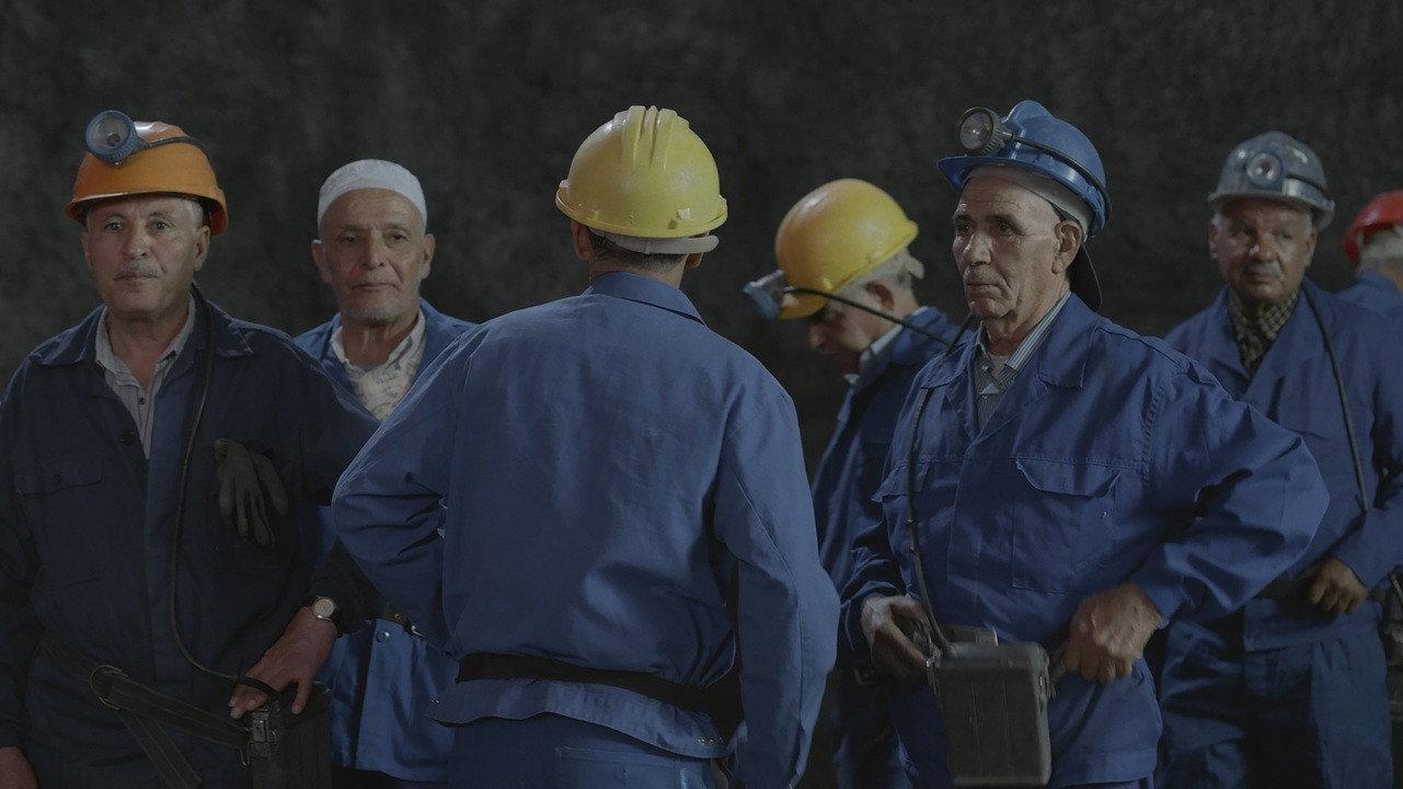 The Mine 2025 movie scene