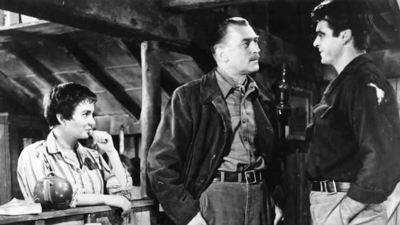 A Bullet Is Waiting 1954 movie scene