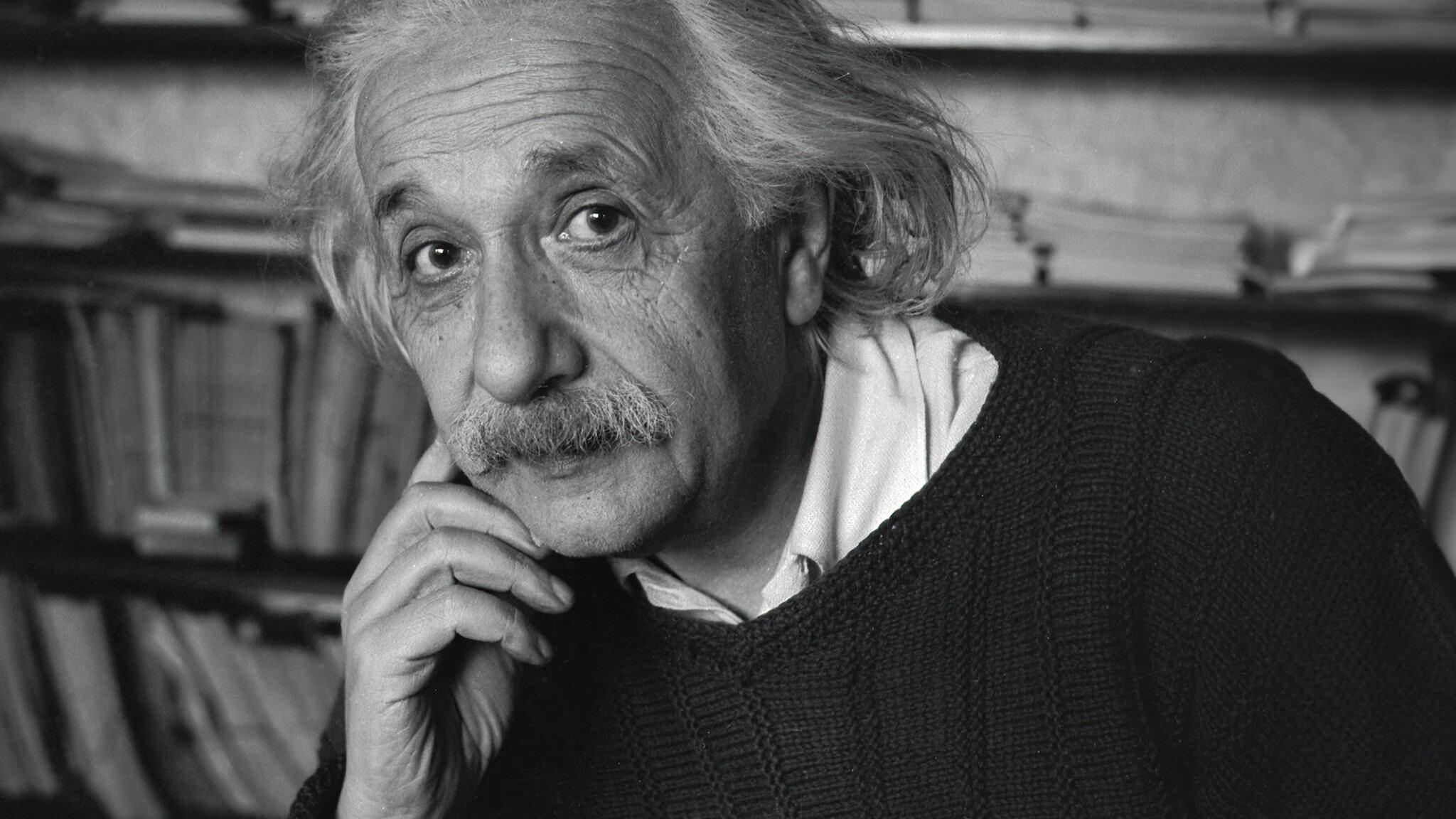 Einstein and the Bomb 2024 movie scene