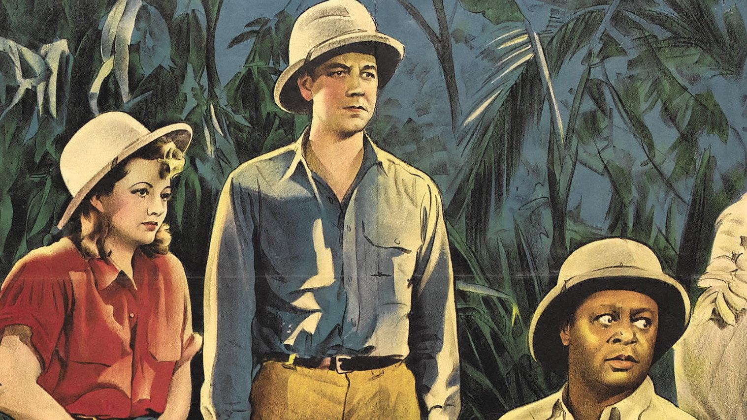 Law of the Jungle 1942 movie scene
