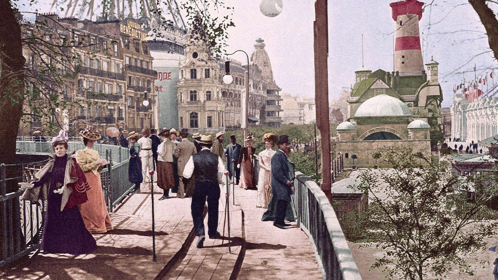 Paris 1900 2019 movie scene