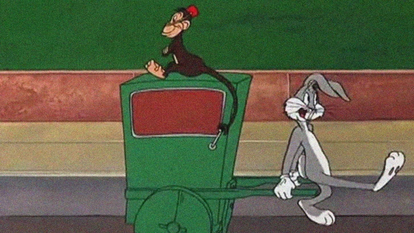 Hurdy-Gurdy Hare 1950 movie scene