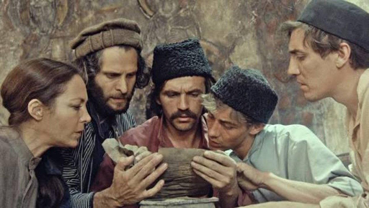 Meetings with Remarkable Men 1979 movie scene