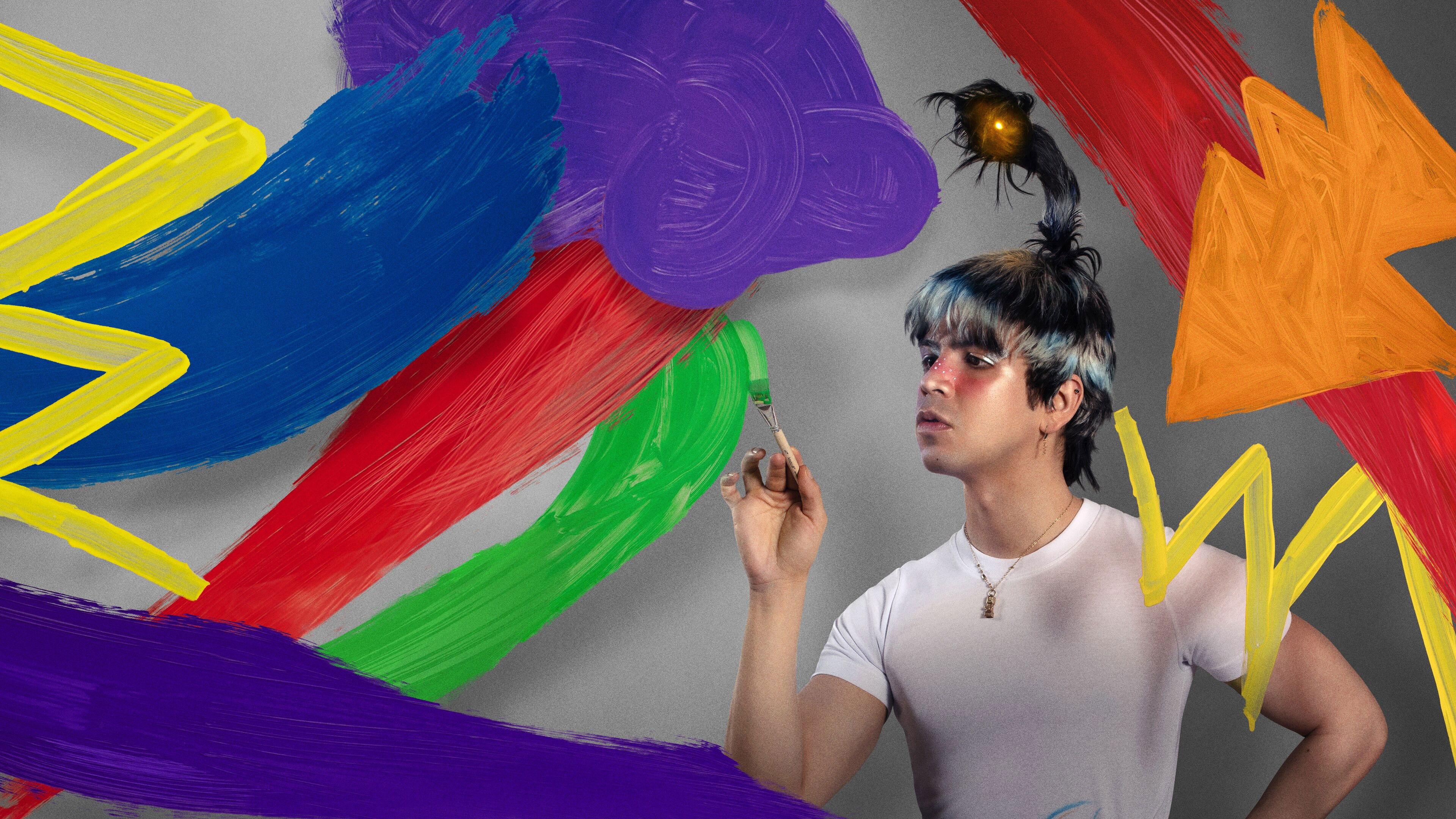 Color Theories by Julio Torres. A Guide to Seeing the World 2026 movie scene