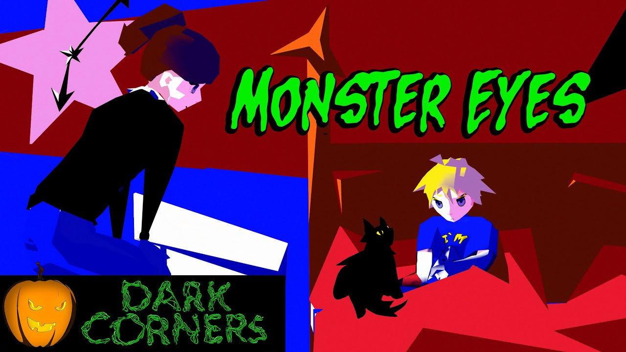 Monster Eyes 2024 movie scene