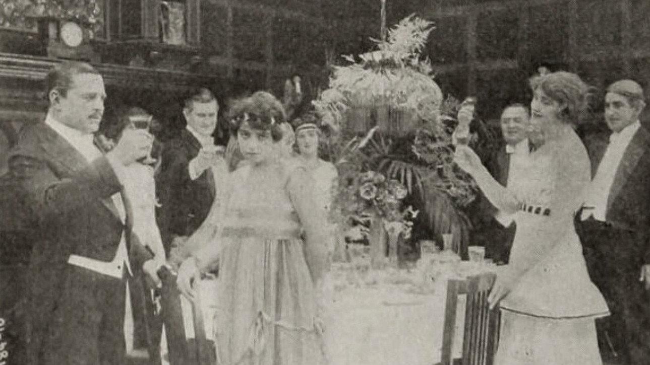 The Unattainable 1916 movie scene
