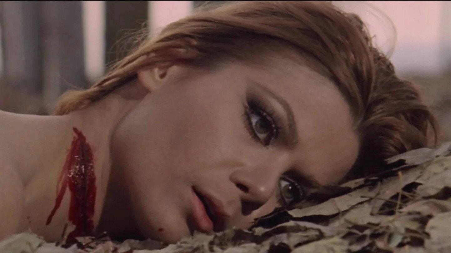 Naked Girl Killed in the Park 1972 movie scene