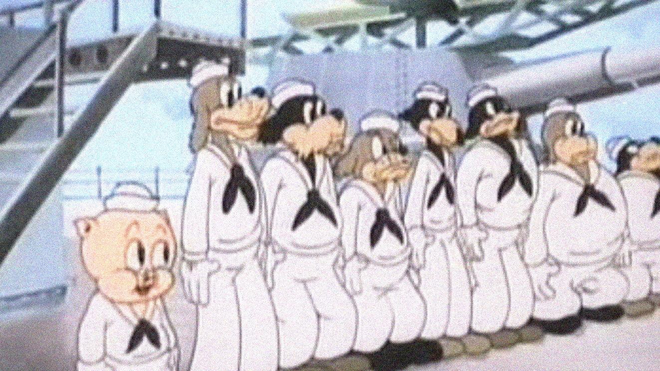 Porky the Gob 1938 movie scene