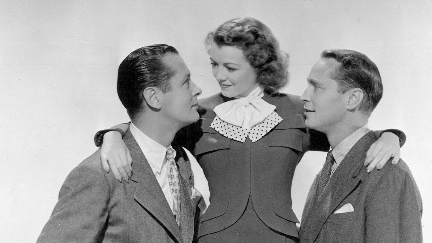 Three Loves Has Nancy 1938 movie scene