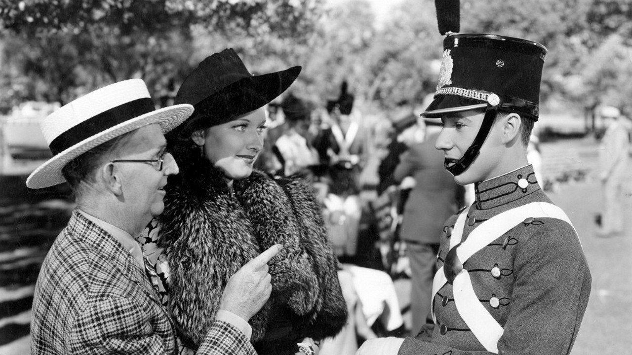 On Dress Parade 1939 movie scene