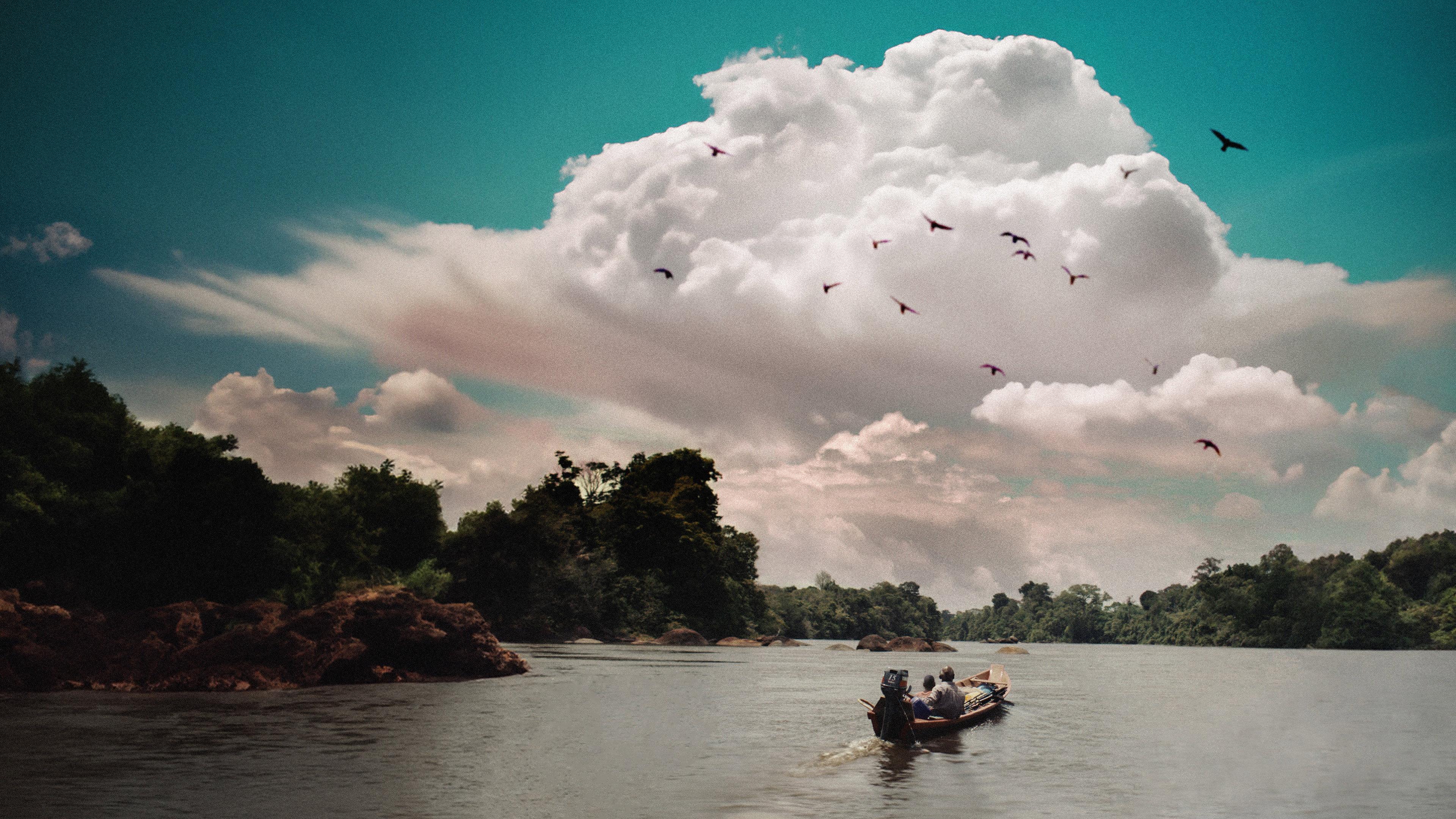 Up The River 2024 movie scene