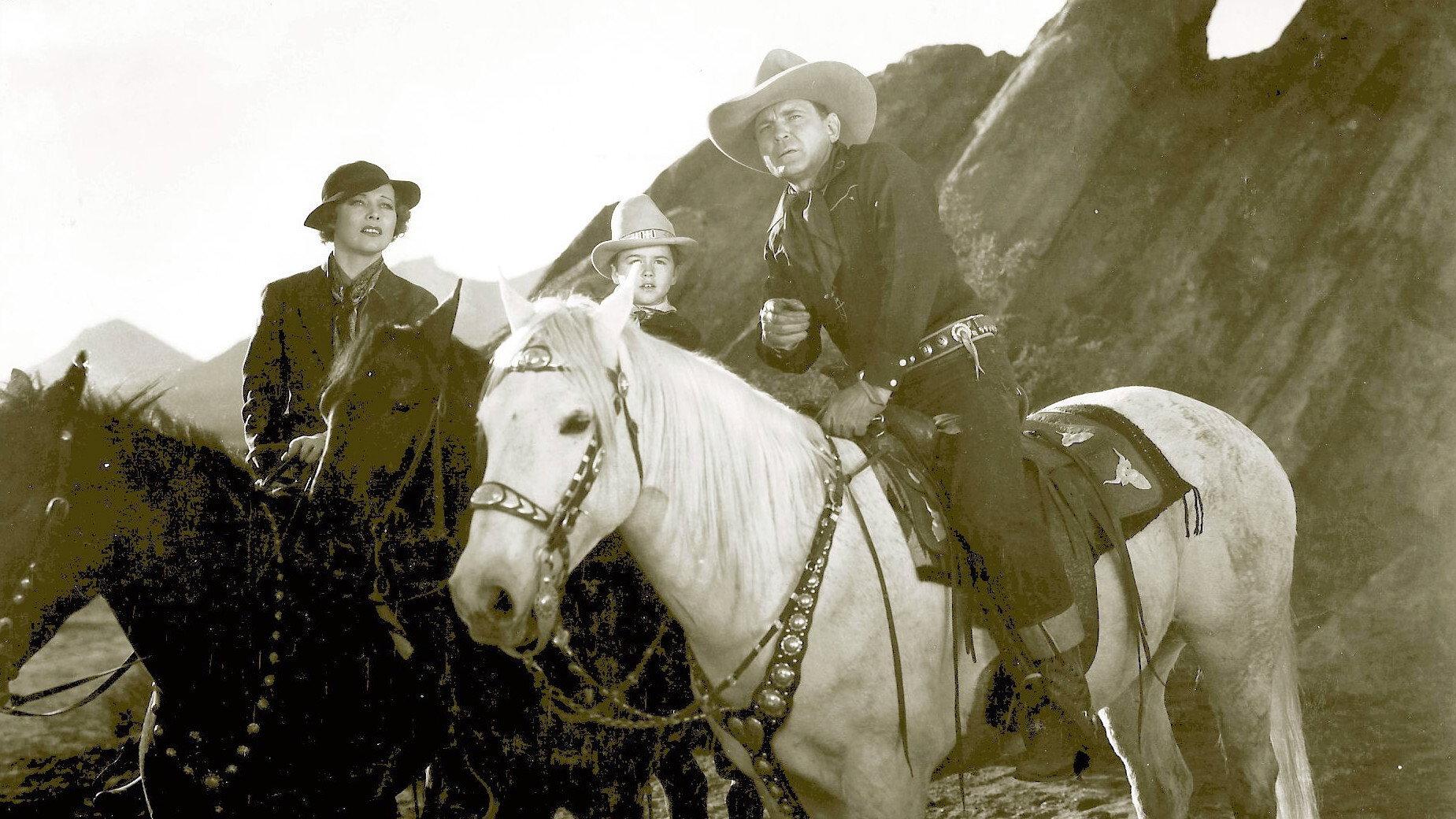 The Cowboy and the Kid 1936 movie scene