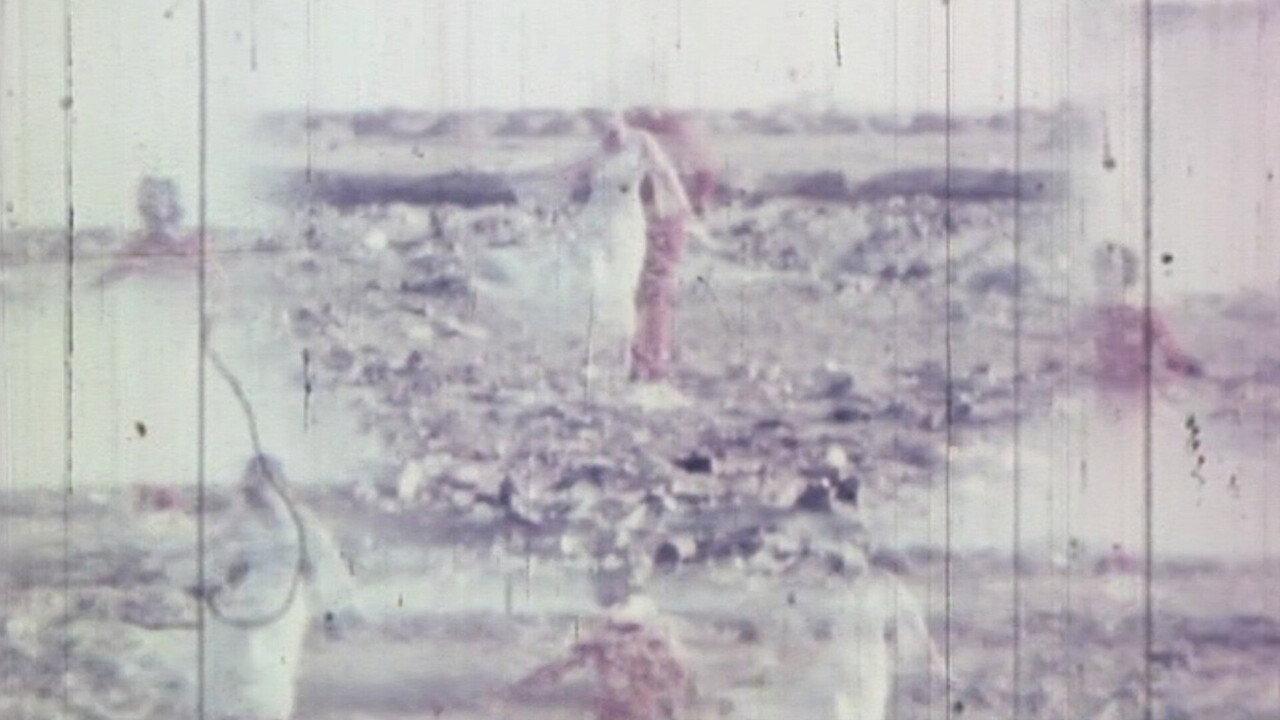 Blue Figure 1977 movie scene