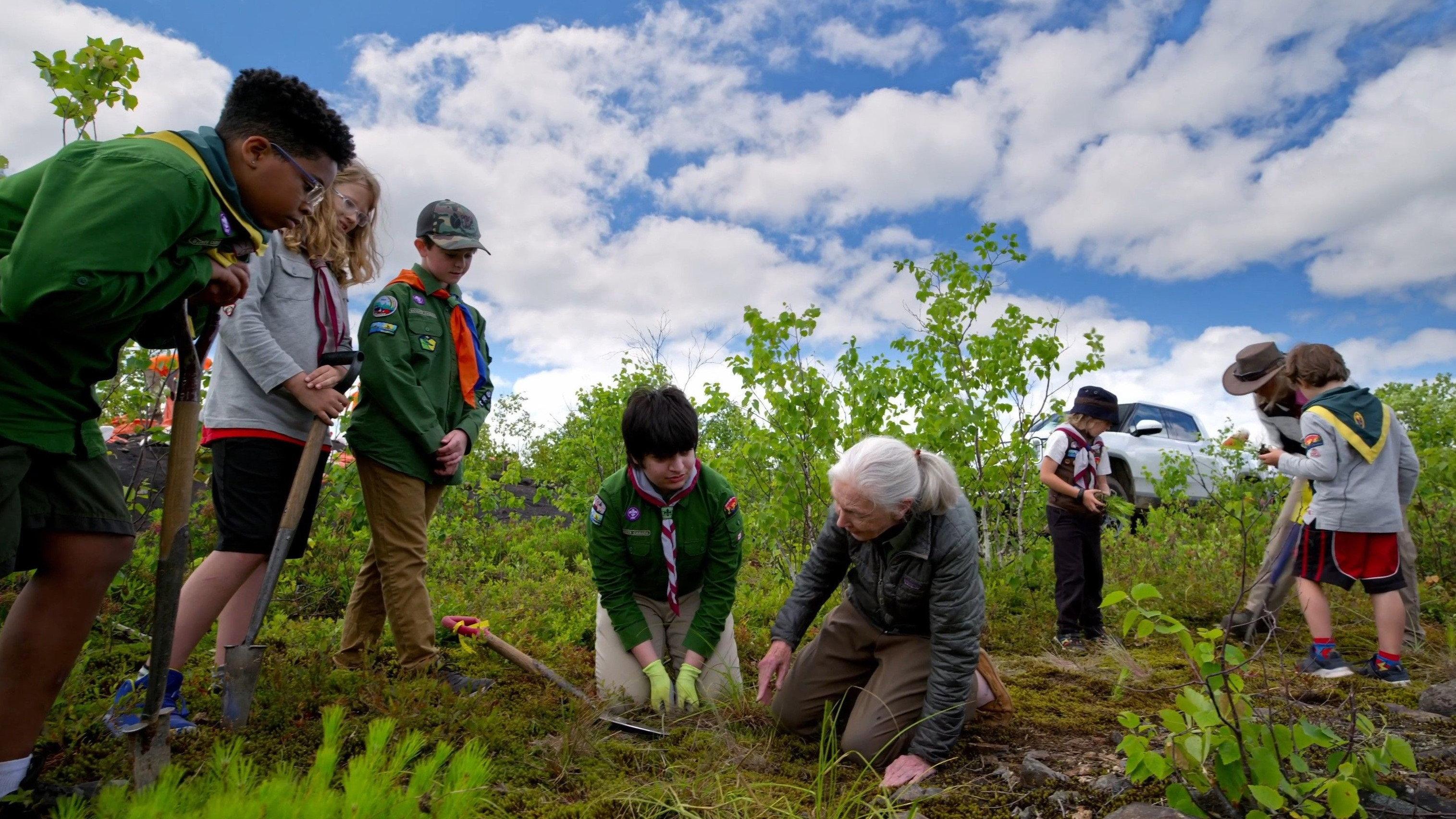 Jane Goodall: Reasons for Hope 2023 movie scene