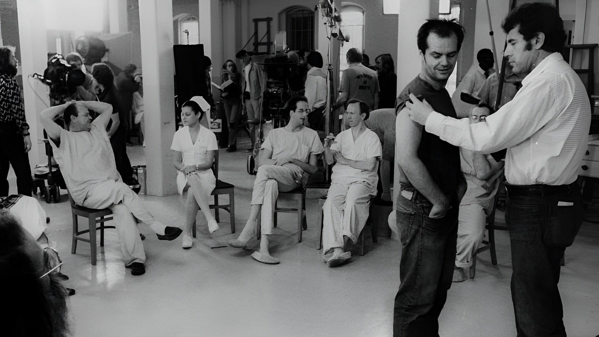 Making of One Flew Over the Cuckoo's Nest 2009 movie scene