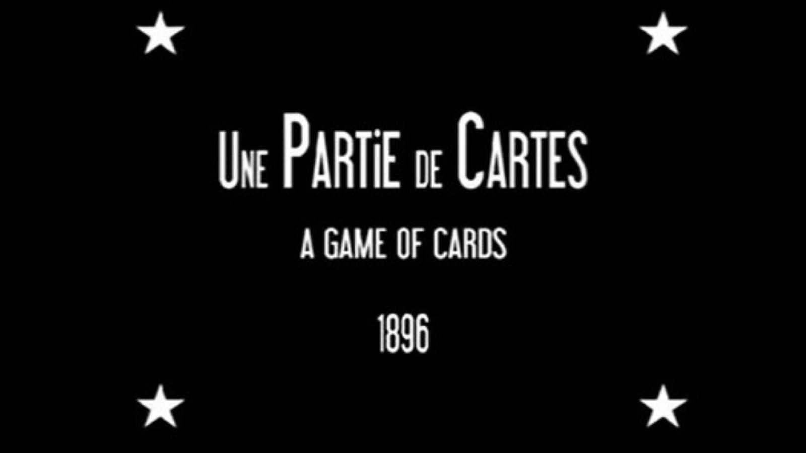 Playing Cards 1896 movie scene