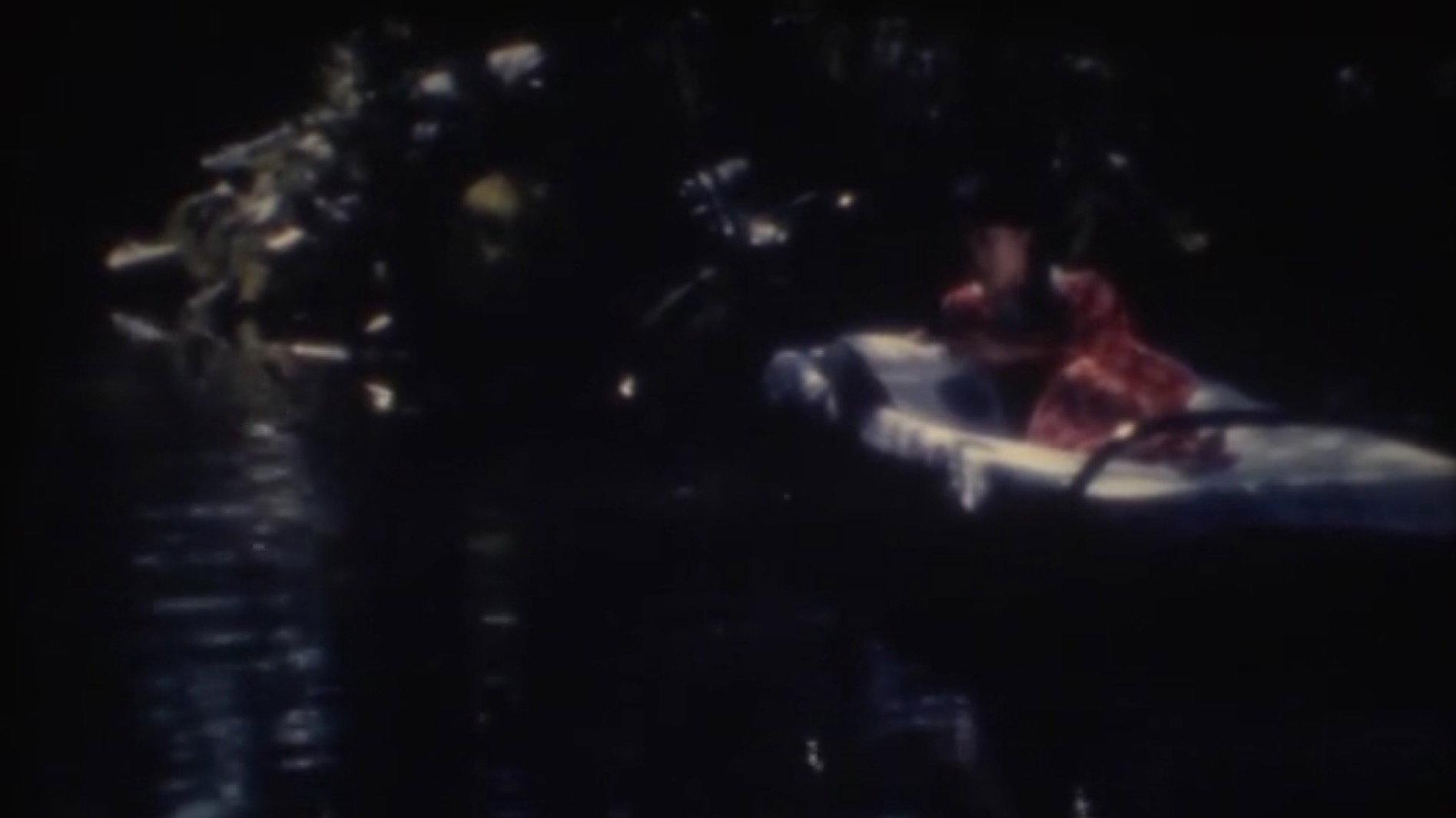Night of the Milky Way Railroad 1982 movie scene