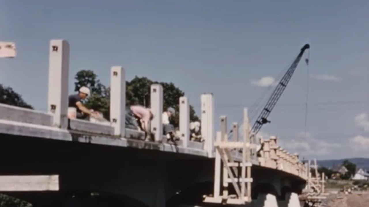 Over Our Rivers 1957 movie scene