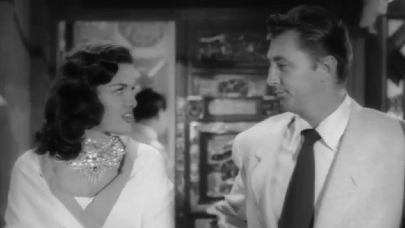 Macao 1952 movie scene
