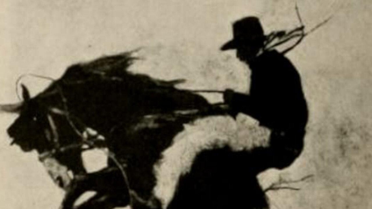 The Millionaire Cowboy 1913 movie scene
