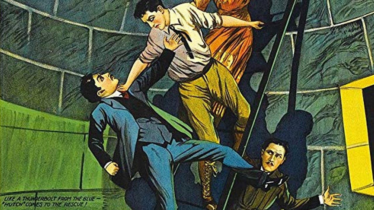 Hurricane Hutch 1921 movie scene