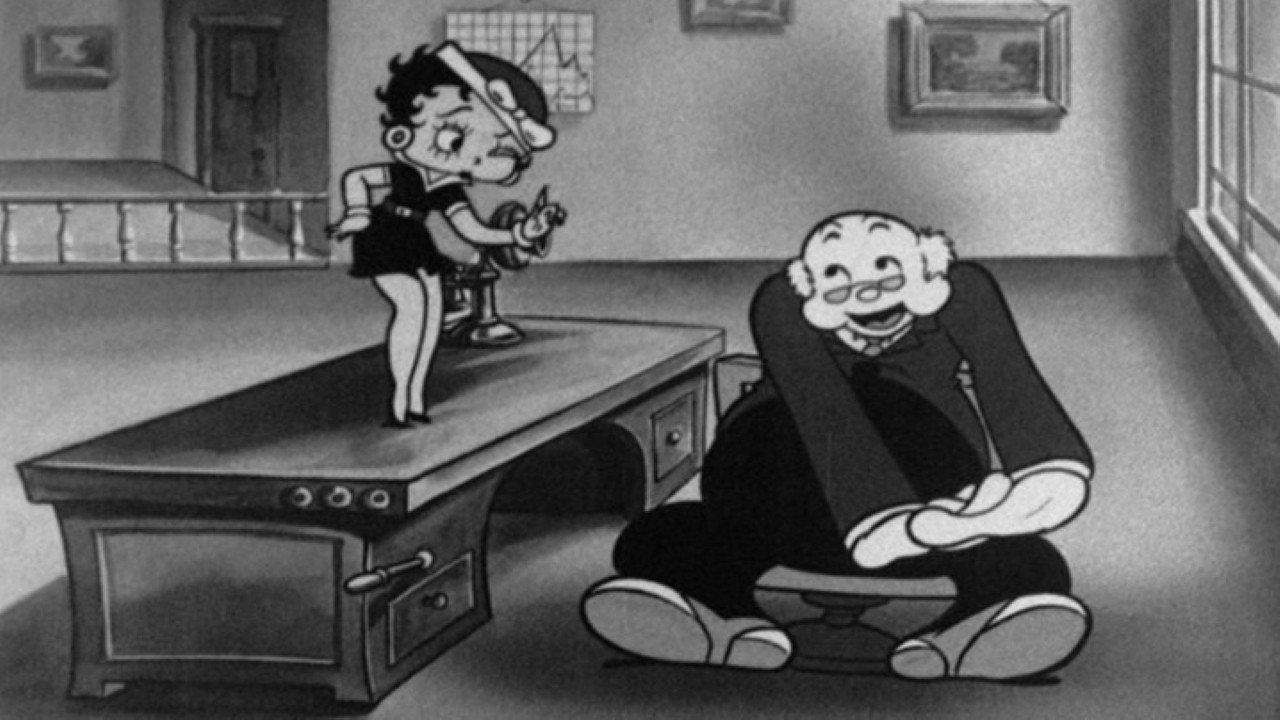 Betty Boop's Big Boss 1933 movie scene