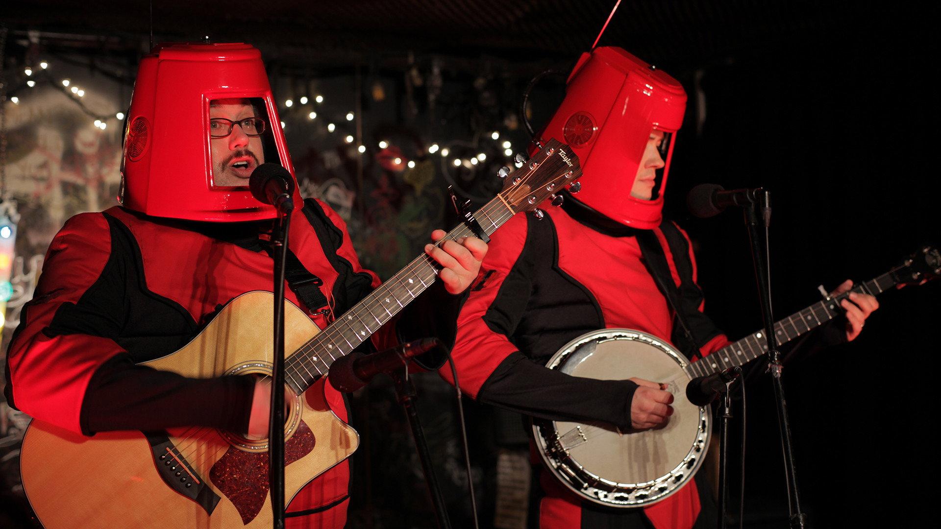 The History of Future Folk 2012 movie scene