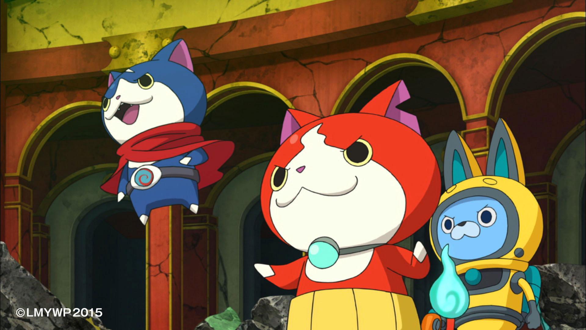 Yo-kai Watch The Movie 2: Lord Enma and the Stories, Nyan! 2015 movie scene