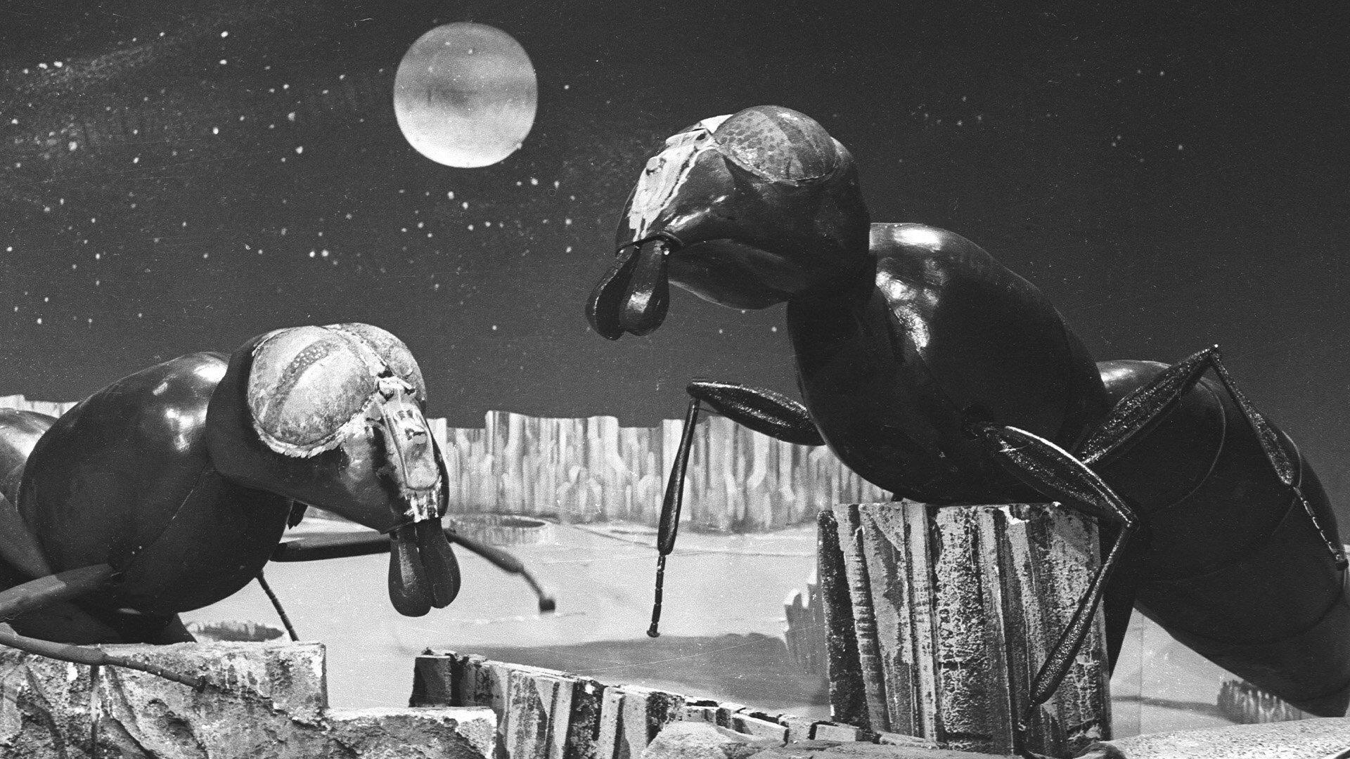 Doctor Who: The Web Planet 1965 movie scene