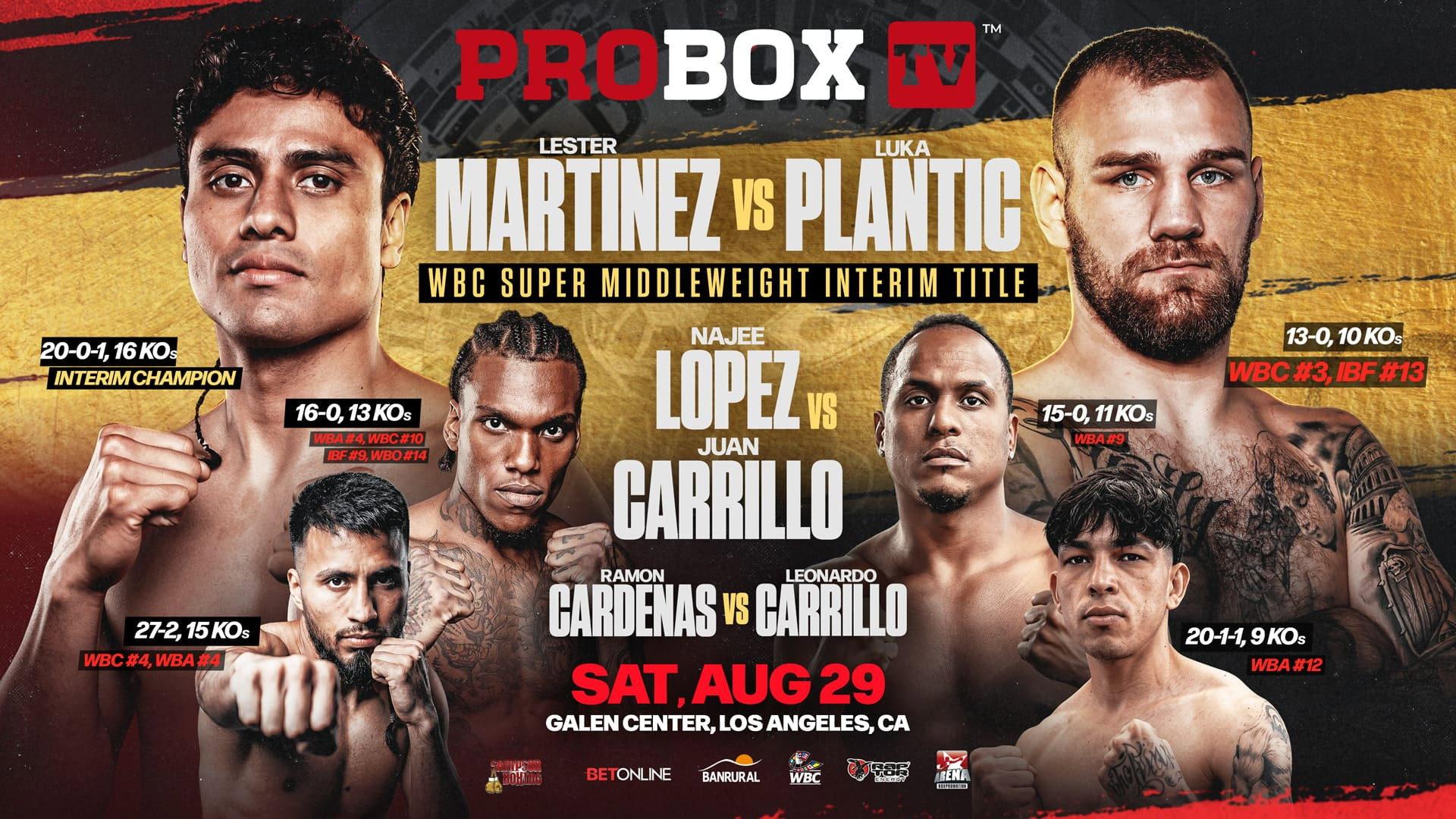 Lester Martinez vs. Luka Plantic 2026 movie scene