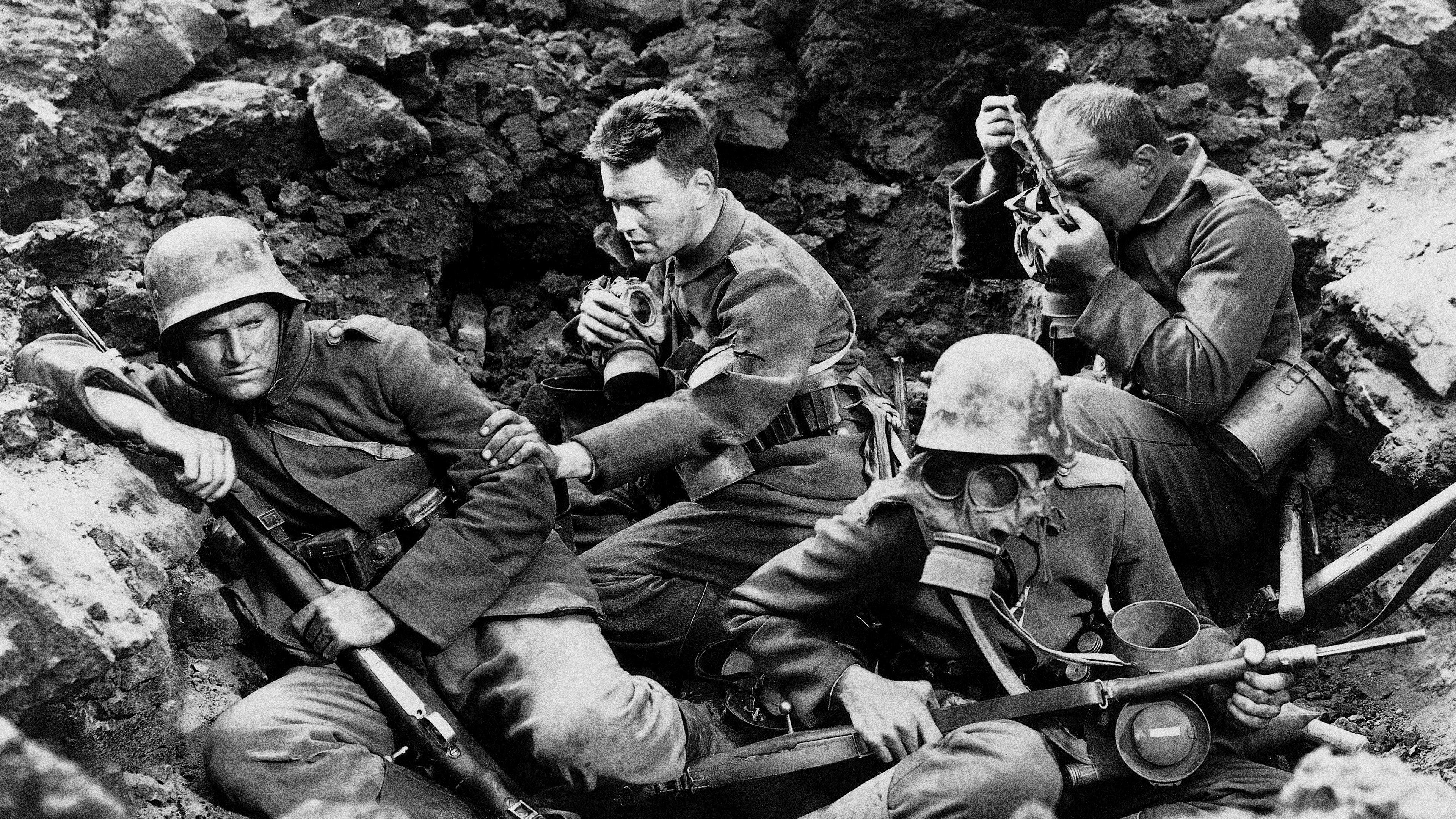 All Quiet on the Western Front 1930 movie scene