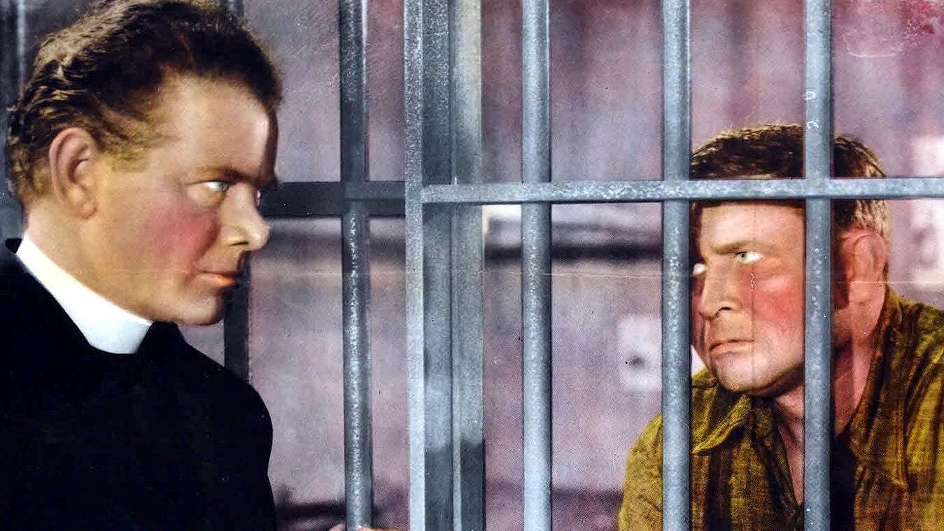 Mutiny in the Big House 1939 movie scene
