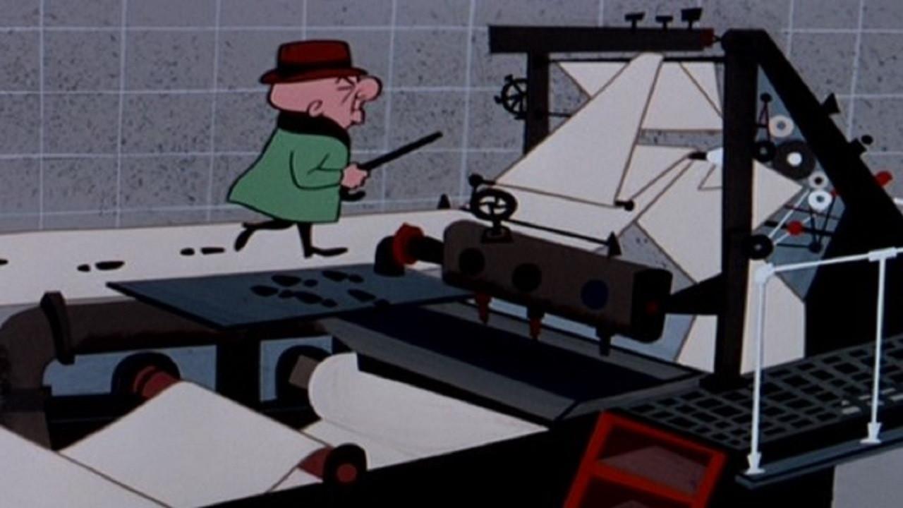 Magoo Makes News 1955 movie scene