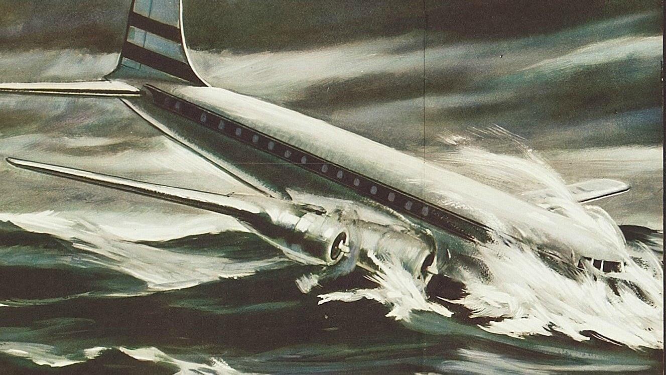 Crash Landing 1958 movie scene