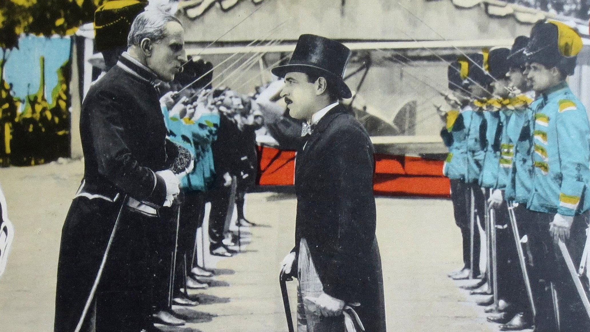 He's a Prince! 1925 movie scene