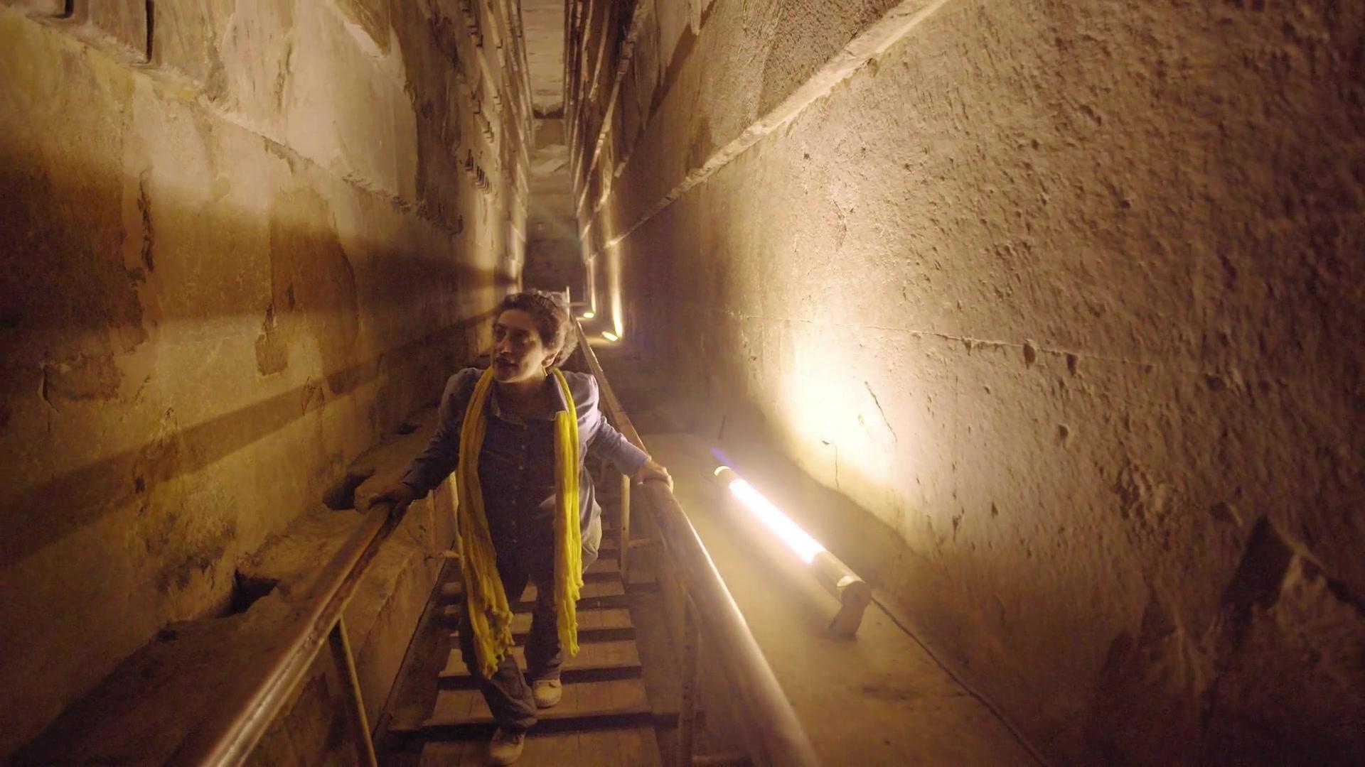 Scanning The Pyramids 2018 movie scene