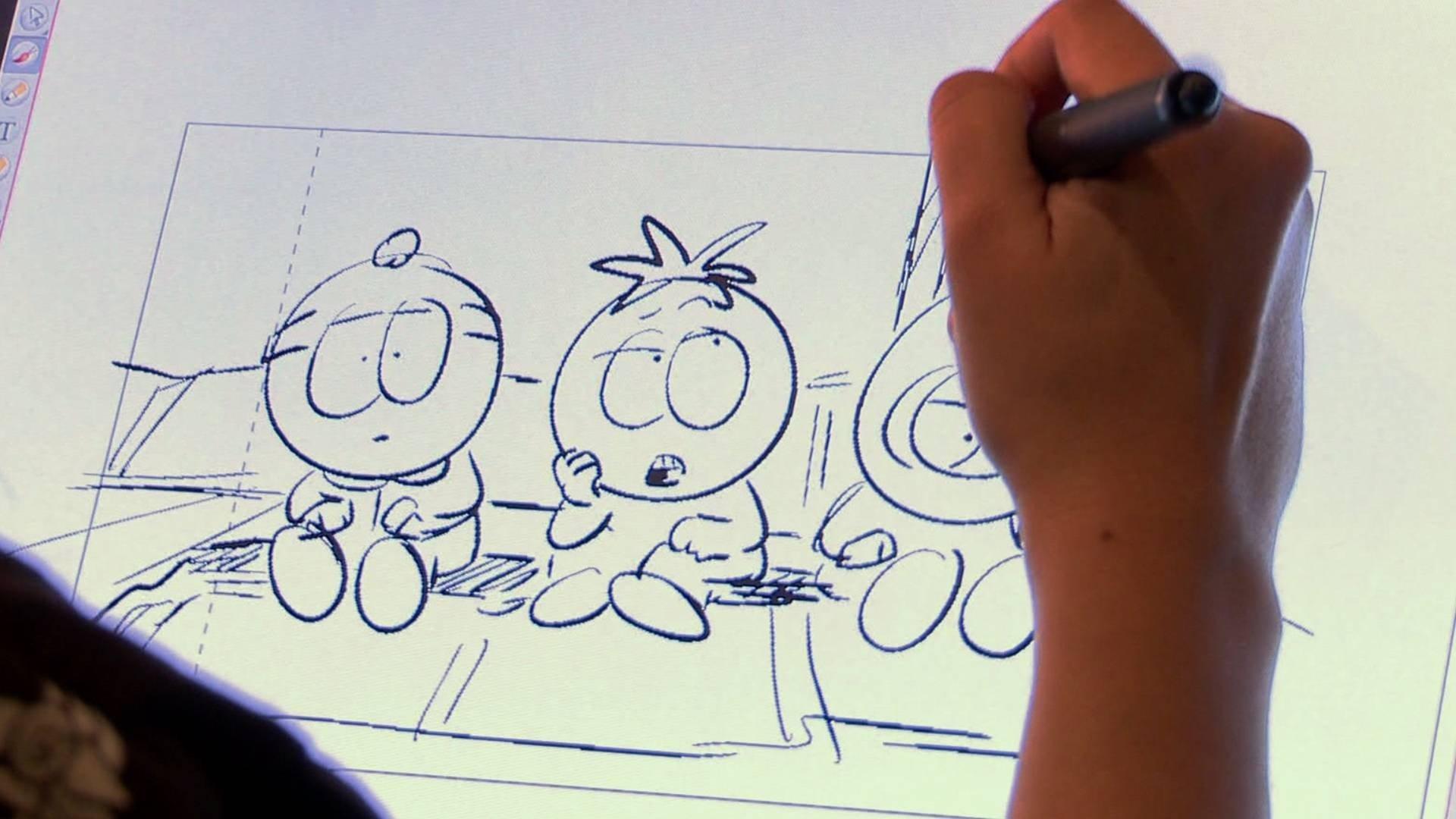 6 Days to Air: The Making of South Park 2011 movie scene