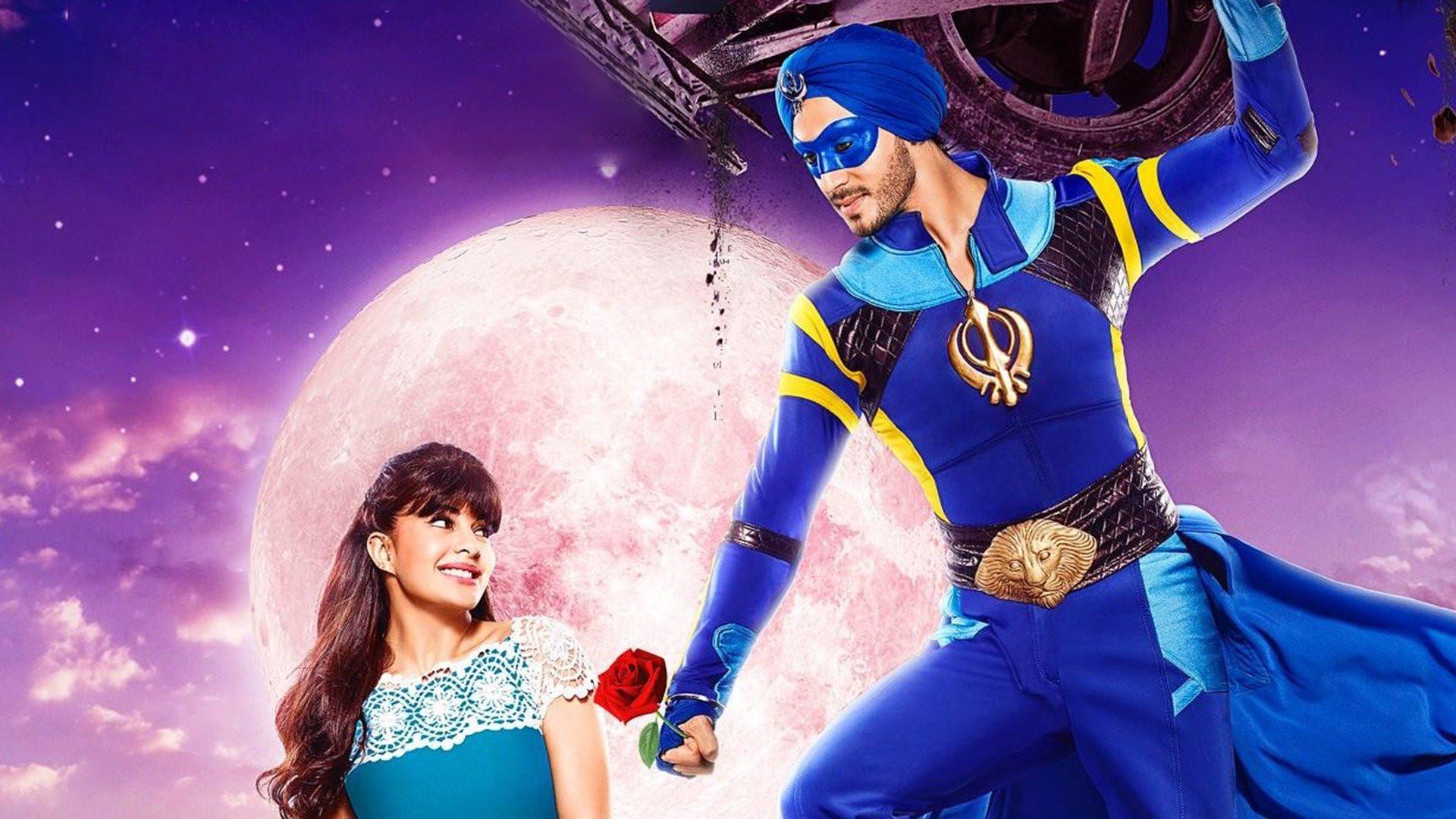 A Flying Jatt 2016 movie scene