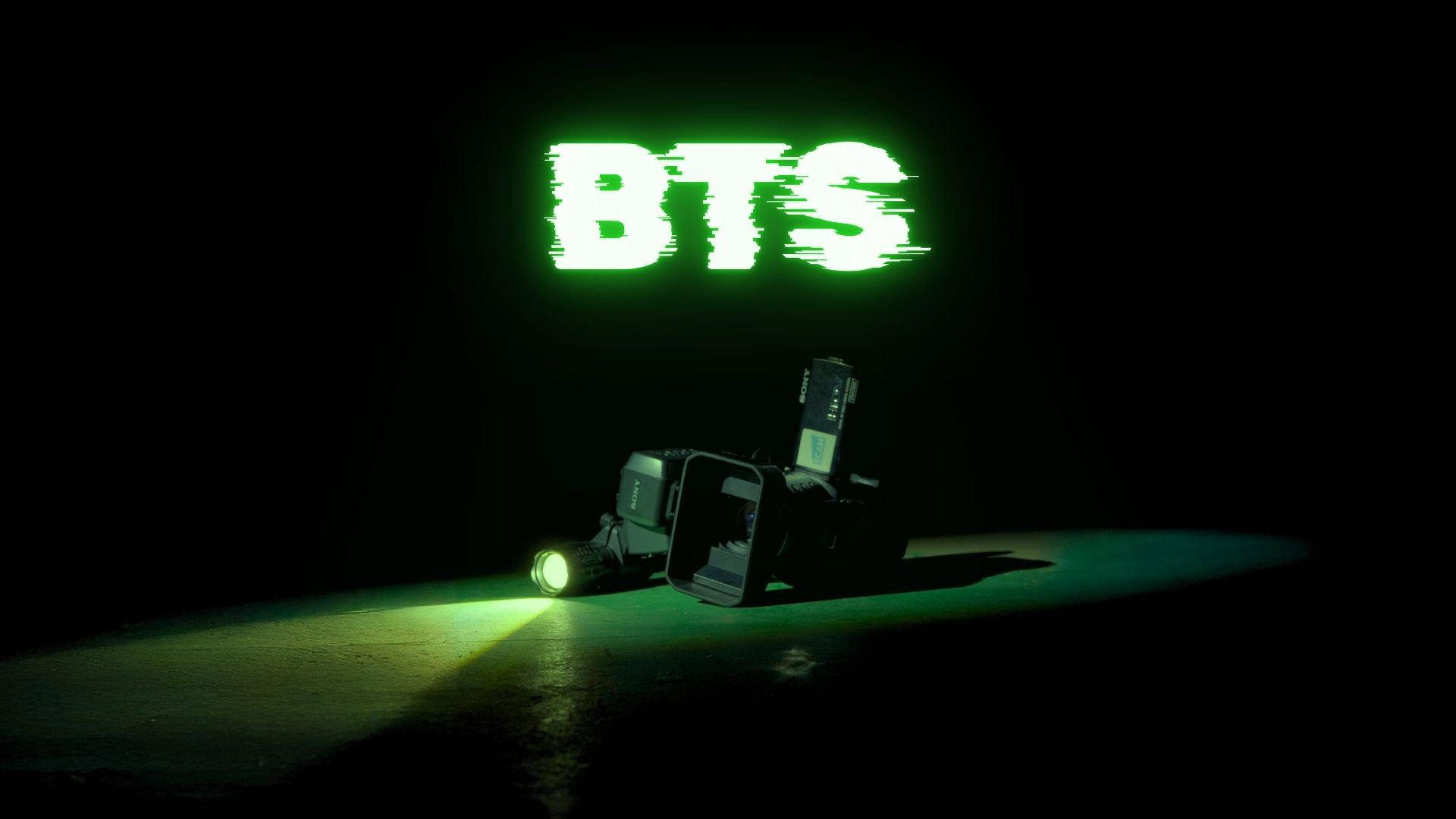 BTS (Behind the Scenes) movie scene