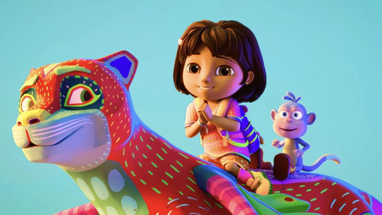 Dora and the Fantastical Creatures 2023 movie scene