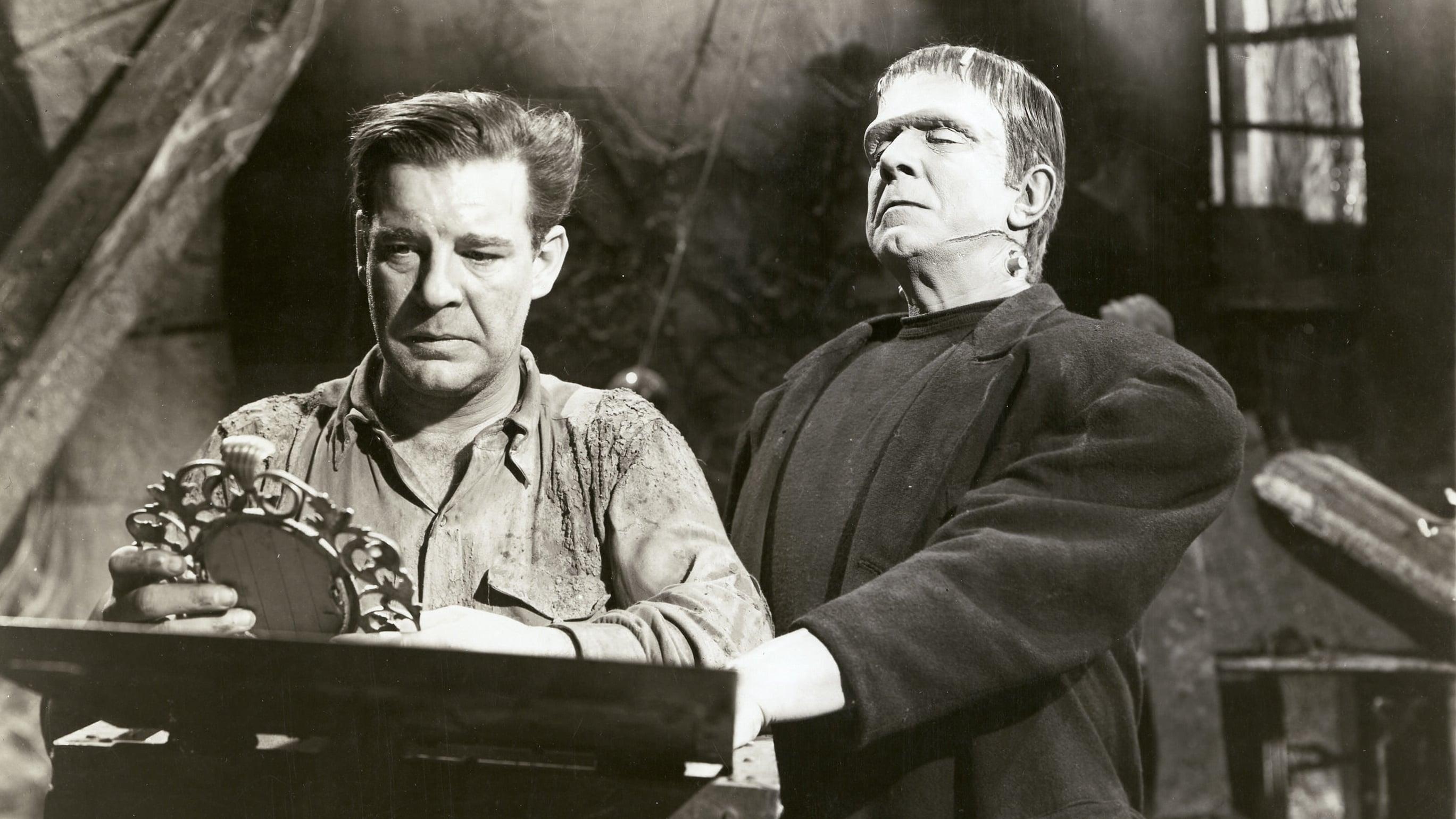 Frankenstein Meets the Wolf Man 1943 movie scene