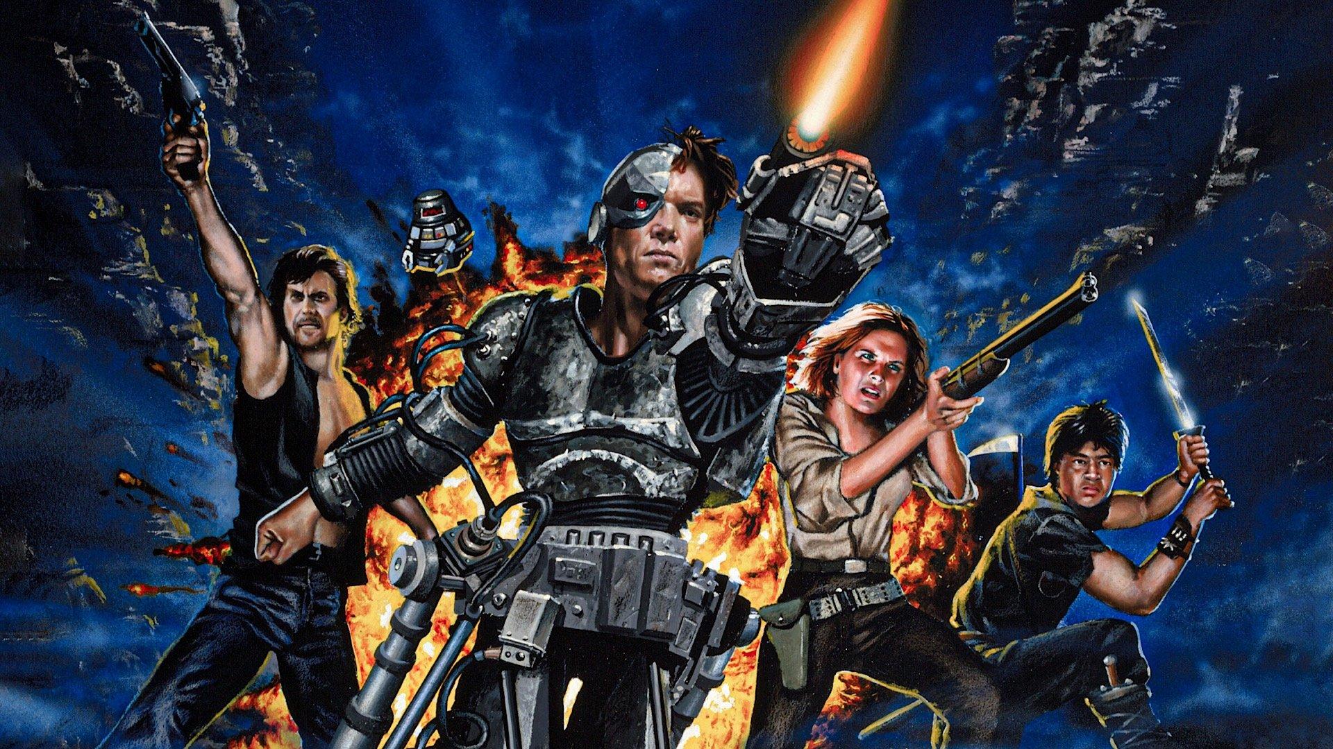 Eliminators 1986 movie scene