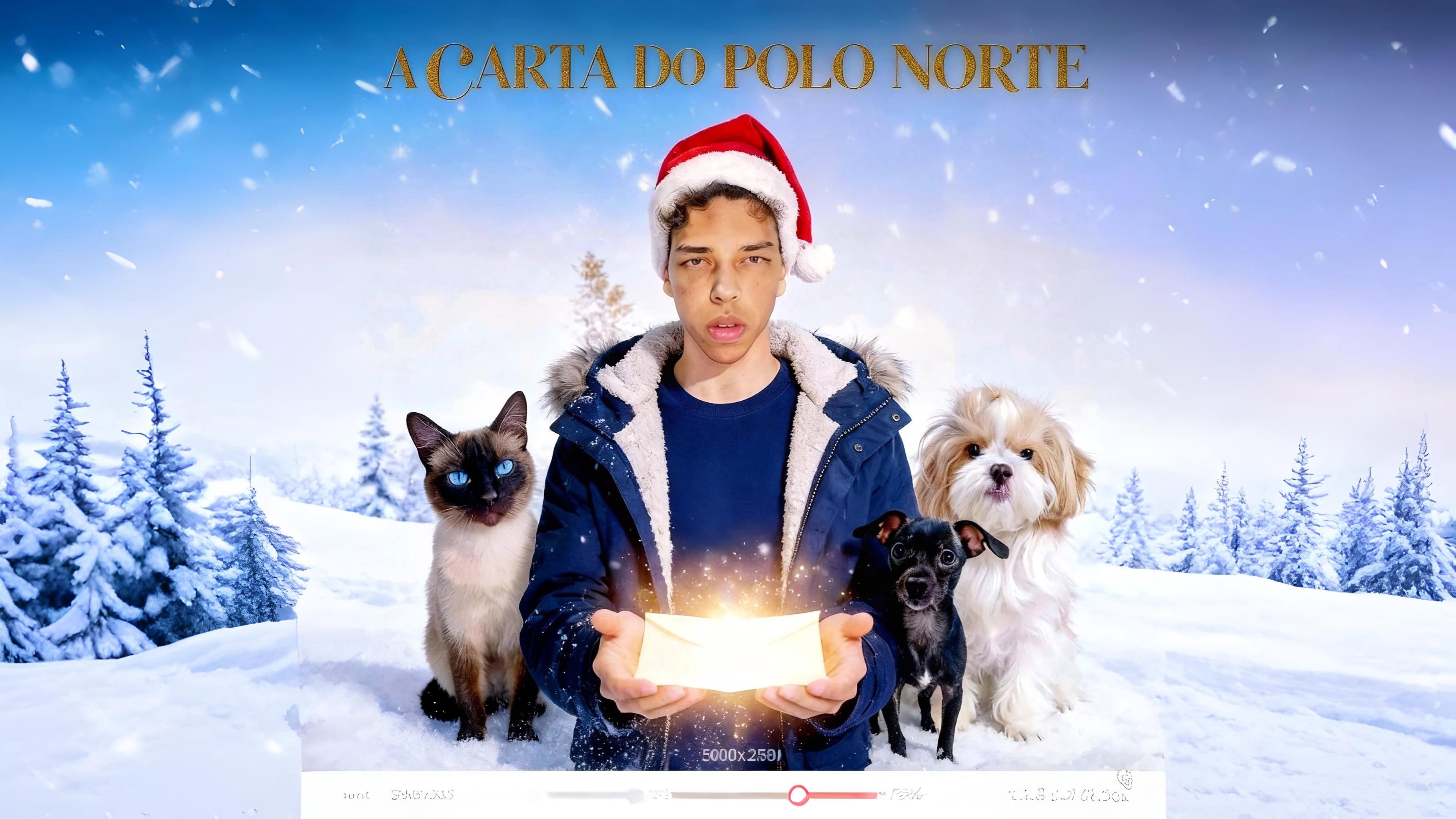A Carta do Polo Norte 2025 movie scene