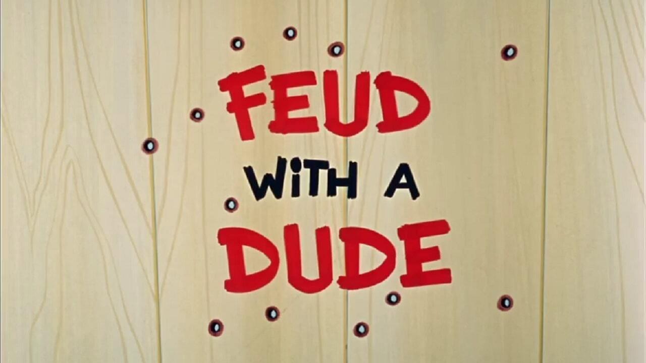 Feud with a Dude 1968 movie scene