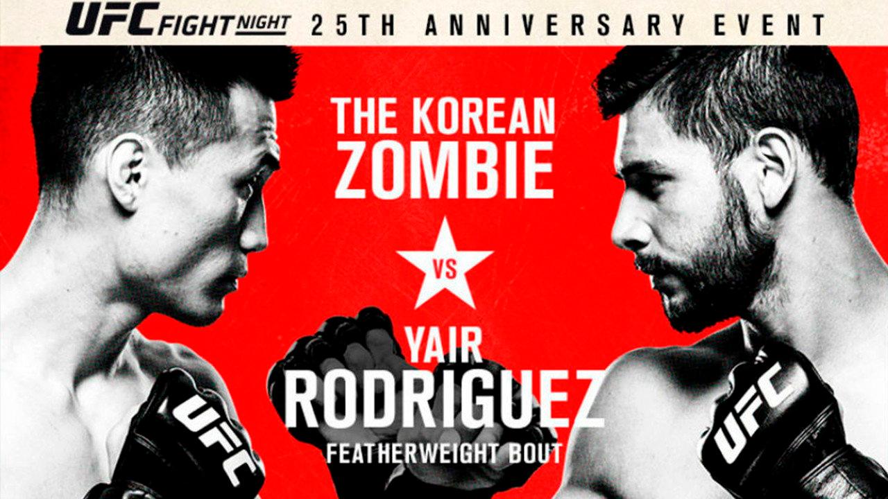 UFC Fight Night 139: Korean Zombie vs Rodriguez 2018 movie scene