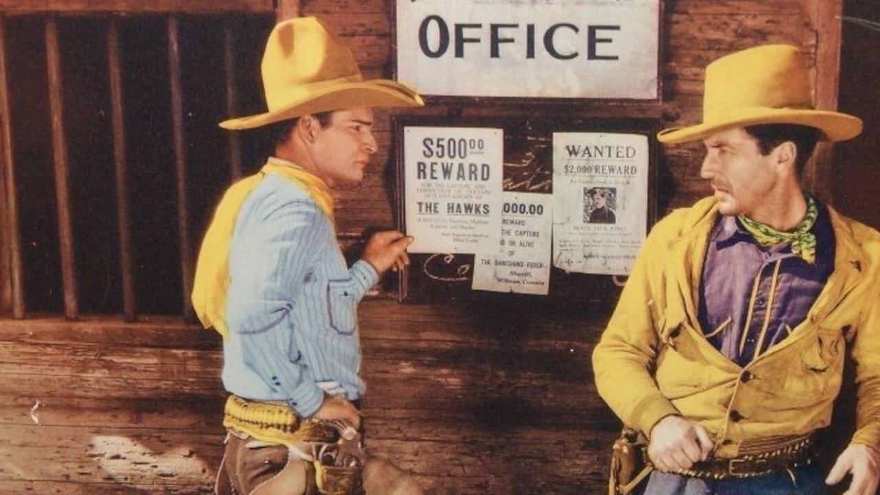 Canyon Hawks 1930 movie scene